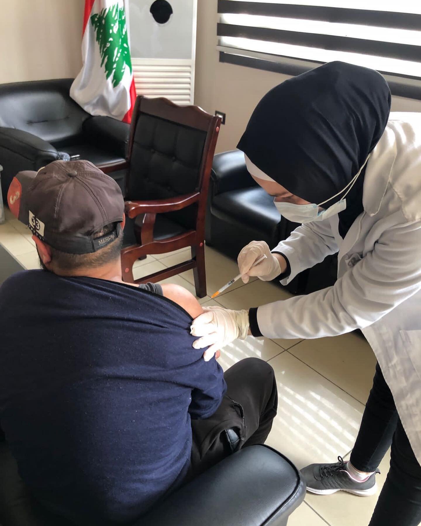 On 29.03.2022 we organized a vaccination drive in 3 different regions of Akkar simultaneously, to tackle vaccine hesitancy. 
Our second stop was in Bebnine where residents received the Moderna COVID-19 vaccine by our local team of nurses and MDs.
A @